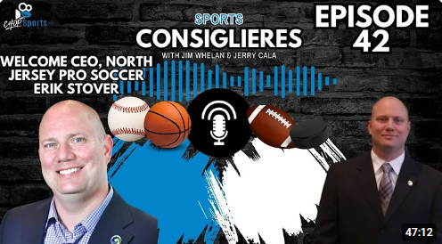 VIDEO: SPORTS CONSIGLIERES — Welcome CEO, North Jersey Pro Soccer Erik Stover featured image