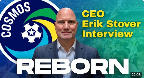 VIDEO: MORNING KICKAROUND – New York Cosmos CEO Erik Stover Talks Club's Return In New Jersey featured image